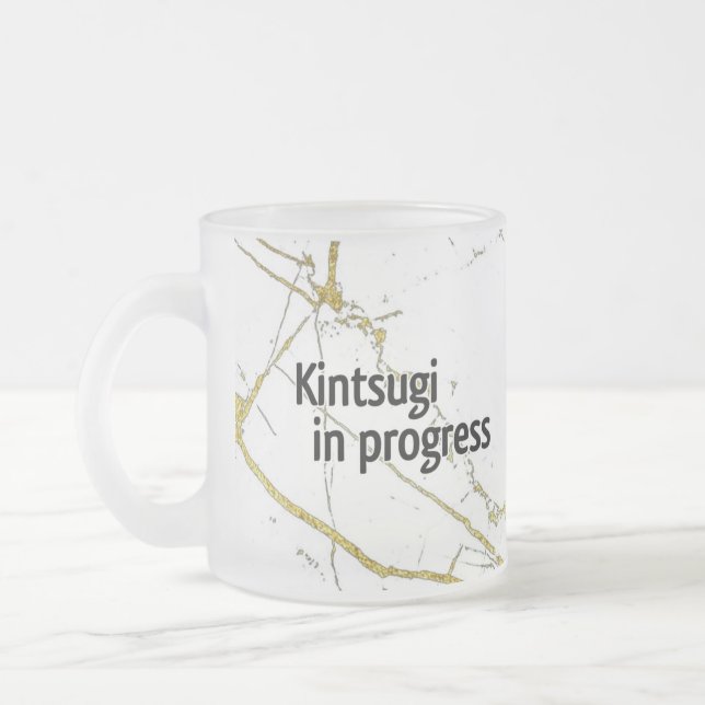 Kintsugi mug crystal (Gauche)