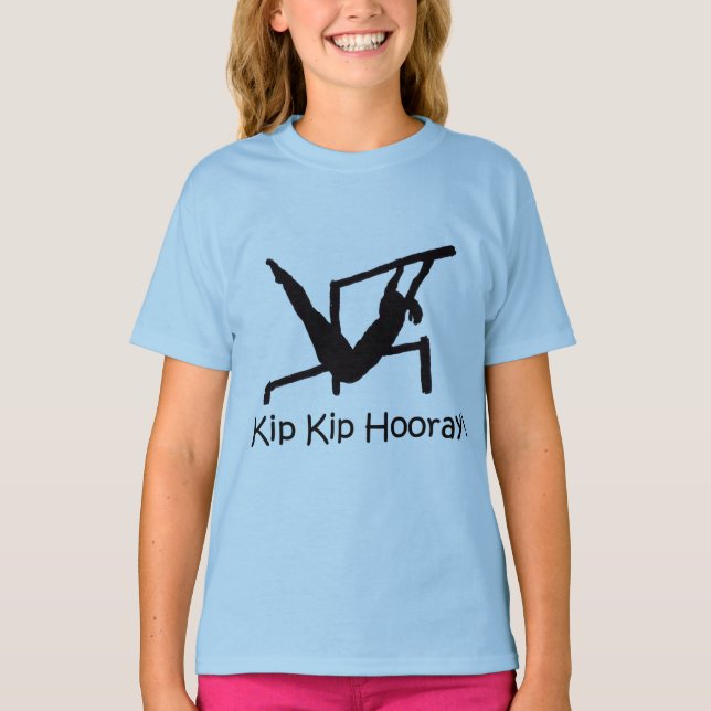 Kip Kip hourra ! T-shirt de gymnastique (Devant)
