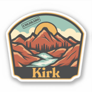 Kirk, Autocollant Colorado
