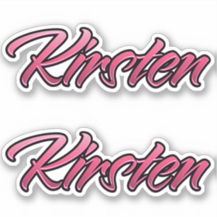 Kirsten autocollants rose délavé Stickerset