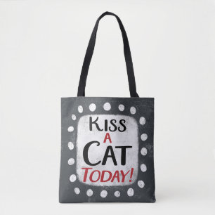 Kiss A Cat Today Sac fourre-tout