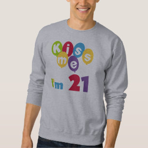 Kiss Me I'm 21 Anniversaire T-shirts et cadeaux