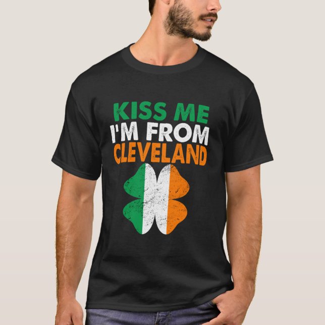 Kiss Me Im De Cleveland Essential T-Shirt (Devant)