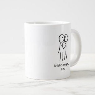 Kiss Mug - Illustration d'amour