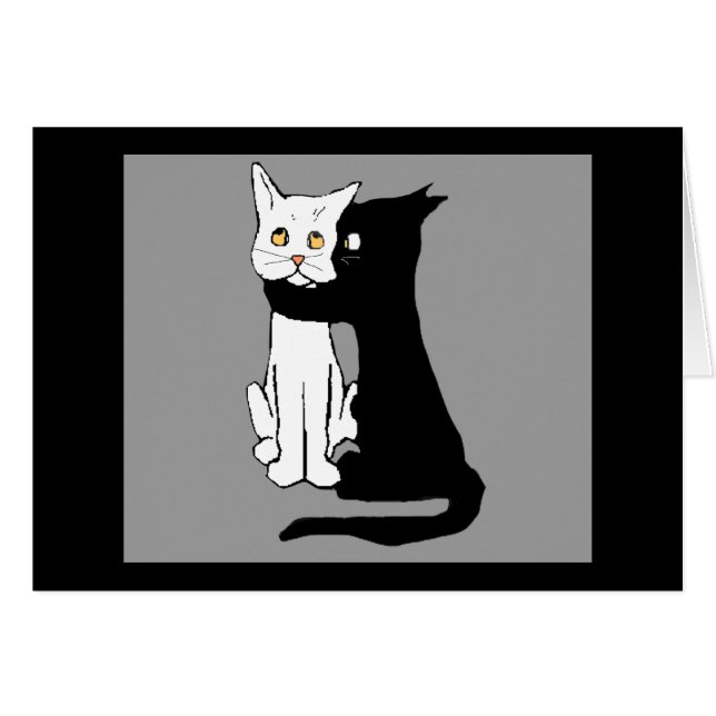 Kissing Cats (Devant horizontal)