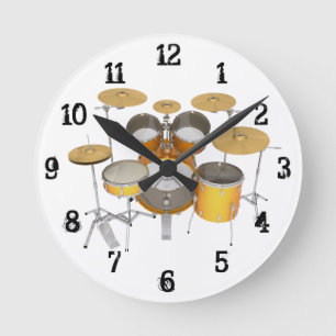 Kit de batterie : Horloge murale