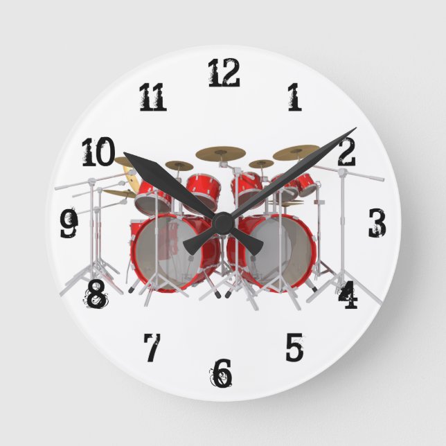 Kit de batterie : Horloge murale (Recto)