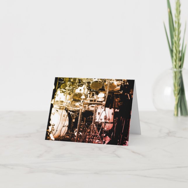 Kit de tambour carte personnalisée (Devant)