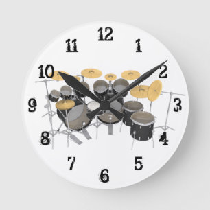 Kit de tambour : Horloge murale