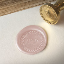 Mariage Monogrammé Botanical Greenery invite