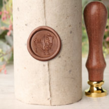 Monogramme de buffle noir Silhouette