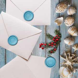 Kit Monogramme de Noël côtier Rose de boussole