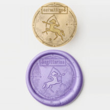 Sagittarius Simple Zodiac Signes Art Abstrait