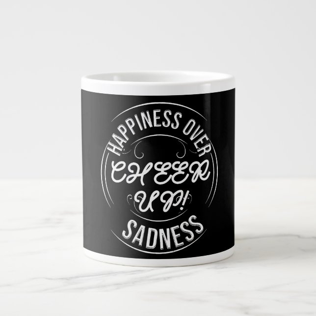 KITCHEN CHOOSE HAPPY CHEER UP SPECIALTY MUG  (Devant)
