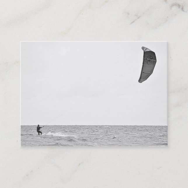 Kitesurf - Carte de visite (Devant)