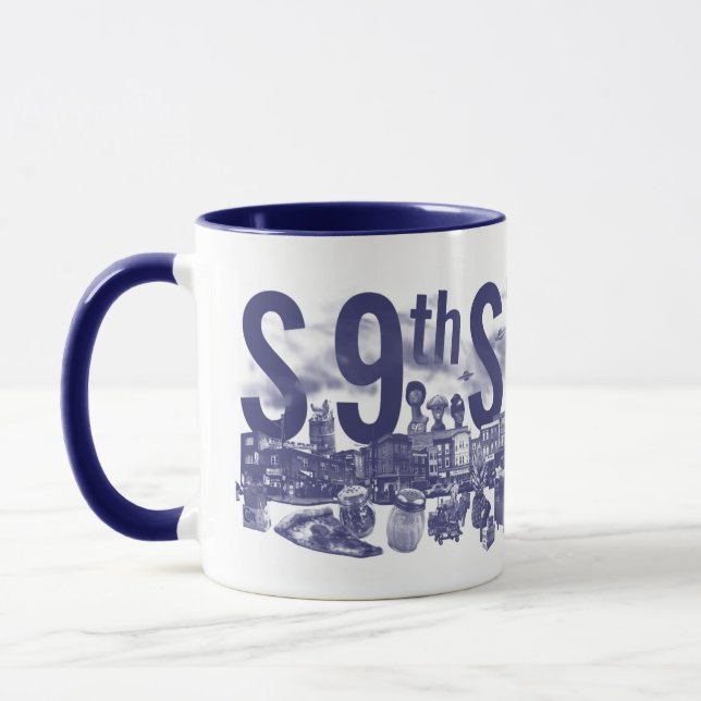 Kitschen Fatty S 9th St Mug Deli Bleu (Gauche)