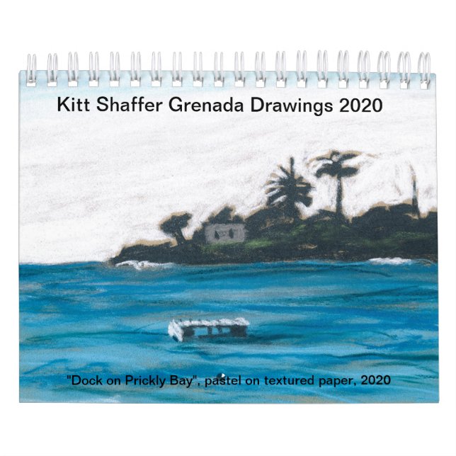 Kitt Shaffer 2020 Grenade Dessins Calendrier (Protection)