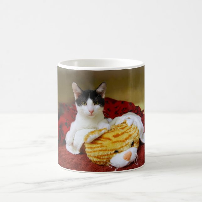 Kitten Avec Jouet Tiger Mug (Centre)