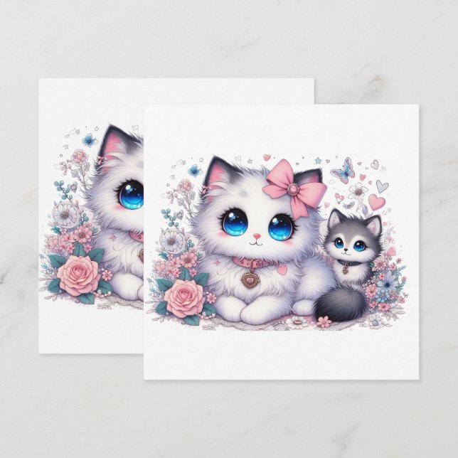 Kitten Cuteness Overload : Chat et chien aux yeux  (Devant / Derrière)