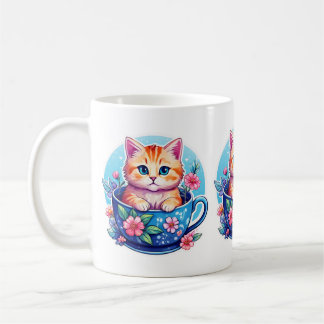 Kitten dans une tasse
