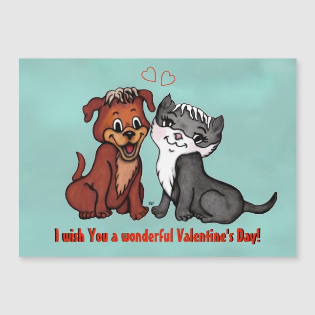 Kitty and Puppy, Joyeuse Saint Valentin ! (Devant)
