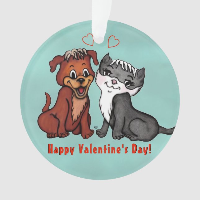 Kitty and Puppy, Joyeuse Saint Valentin ! (devant)