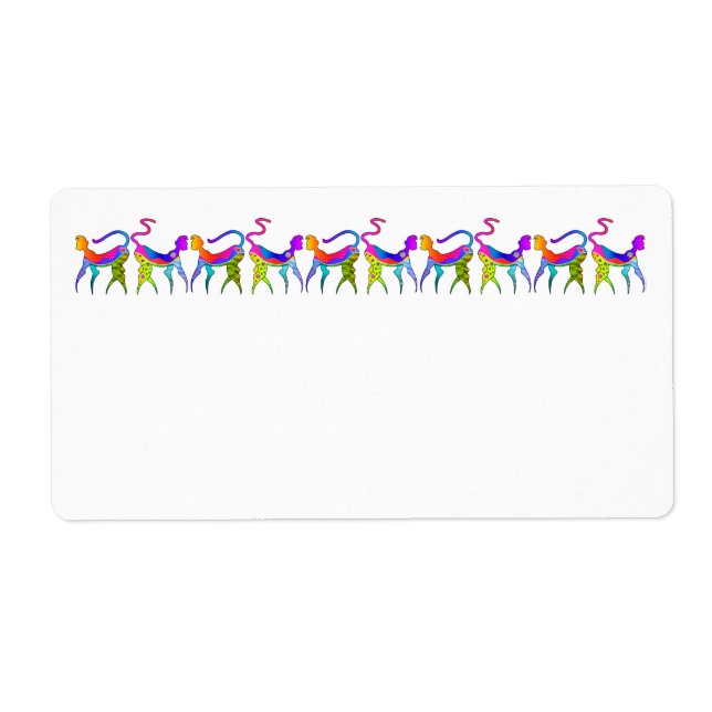 KITTY CAT AVERS ADRESSE, ÉTIQUETTE DE RETOUR ou d' (Devant)