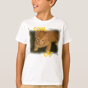 Kitty "CAT COOL" Enfants T-shirt de base