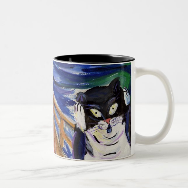 Kitty hurle Mug (Droit)