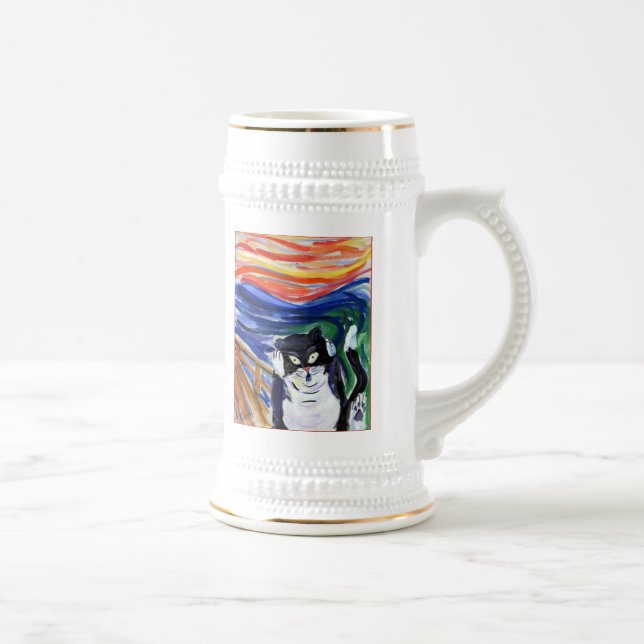 Kitty hurle Mug (Droite)