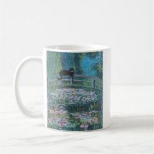 Kitty in Monet mug