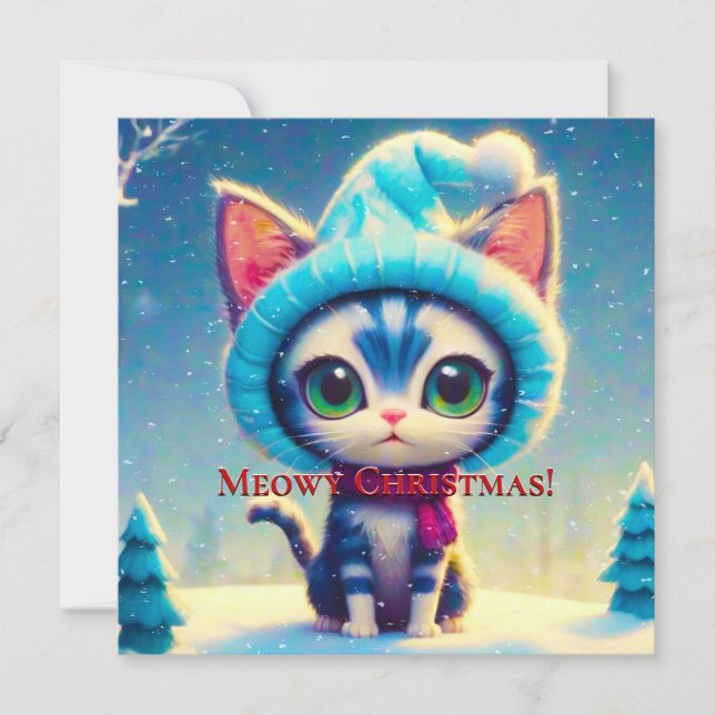 Kitty Noël Bleue (Devant)