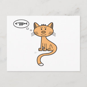 Kitty textos - Carte postale