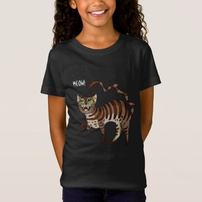 KittyCat's meow ! T-shirt (Devant)