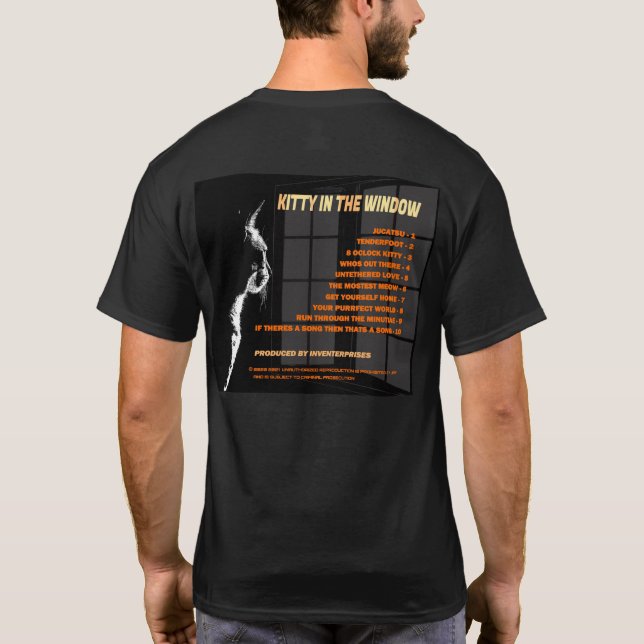 KittyInTheWindow - T-Shirt (Dos)