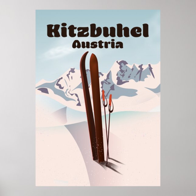 kitzbuhel affiche autrichienne (Devant)