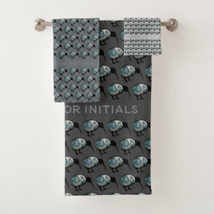 KIWI BIRD MOTIF NZ PAUA NEW ZEALAND PERSONNALISÉ