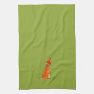 Kiwi de ~ de serviette d'amour de chiot