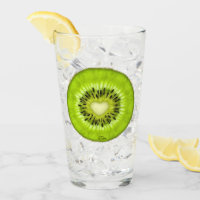 Kiwi Fabriqué dans une tasse en verre Eden