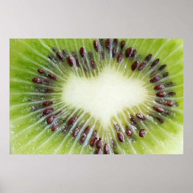 Kiwi Fruit Inside Poster (Devant)