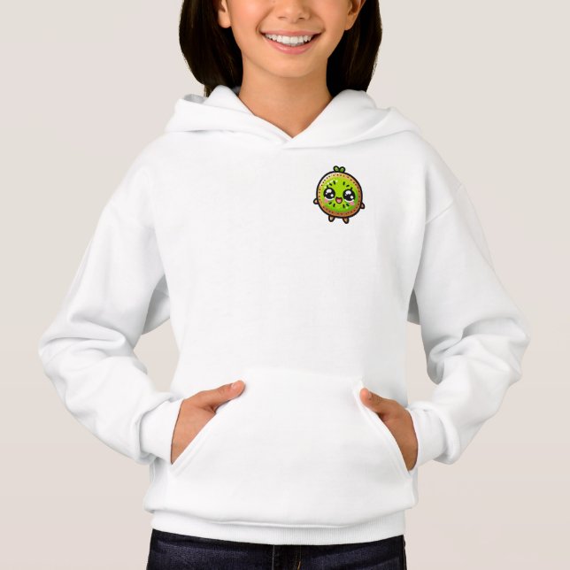 Kiwi Kawaii Joyeux - Fruit Souriant Mignon  (Devant)