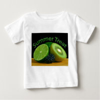 Kiwi Lime traitement d'été T-shirt bébé