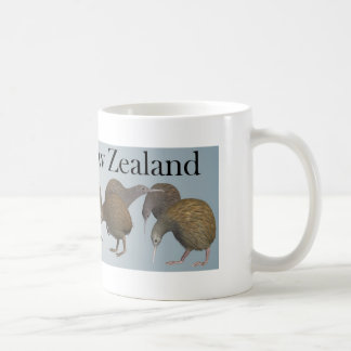 Kiwis de tasse de la Nouvelle Zélande