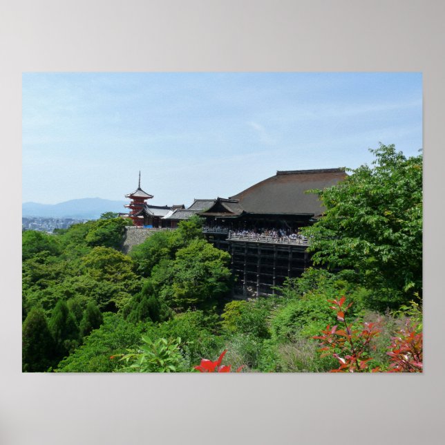 Kiyomizu-dera Temple Kyoto Japon Poster (Devant)