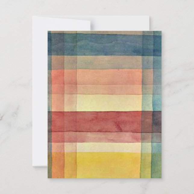 Klee - Architecture de la plaine (Devant)