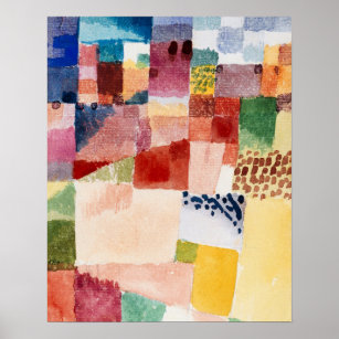 Klee - Motif de Hammamet Poster