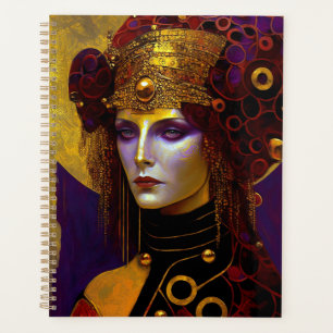 Klimt Inspiré Queen Goddess Planner