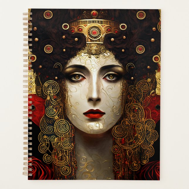 Klimt Inspirée Déesse Reine (Devant)
