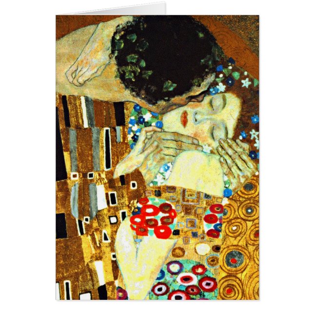 Klimt - Le baiser (Devant)