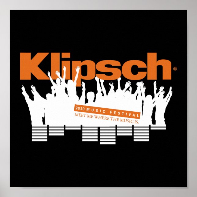 Klipsch Music Festival 2010 Mini Poster (Devant)